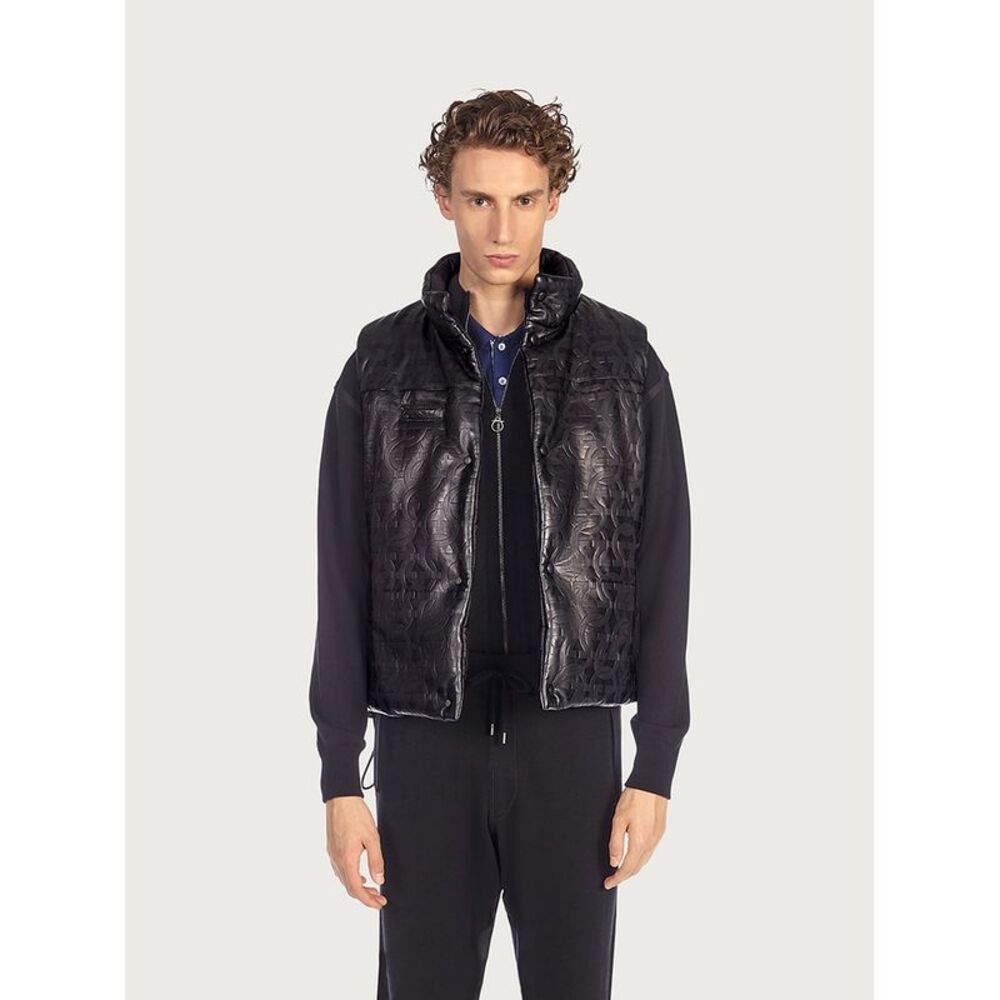 Ferragamo Leather-Vest